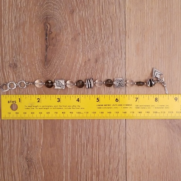 Silpada ~ Smokey Quartz Bracelet B1275 - Picture 5 of 6